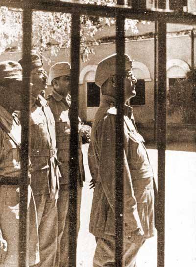 A image of Netaji along with his companions.
