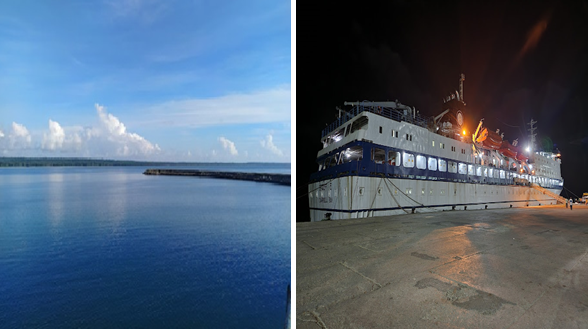 Little Andaman and Hut bay Wharf