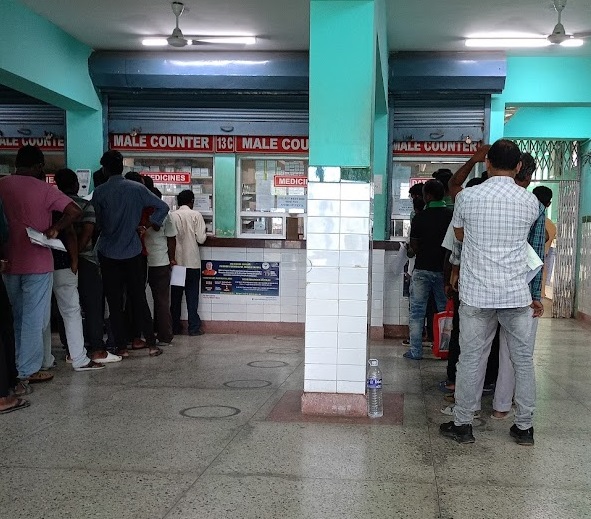 Pharmacy Counter at GB.Pant Hospital Andaman