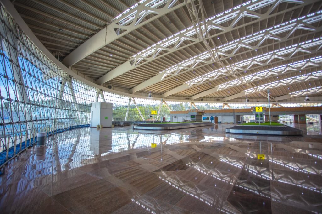 Inside view of Veer Savarkar Airport