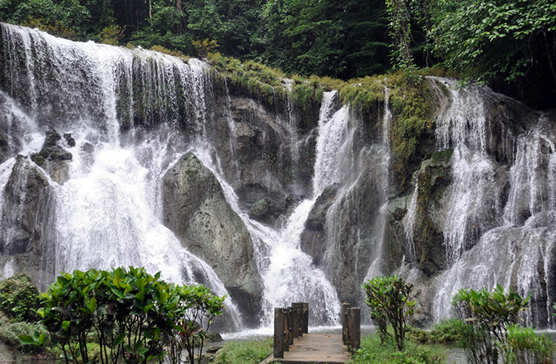 White Surf Water Falls