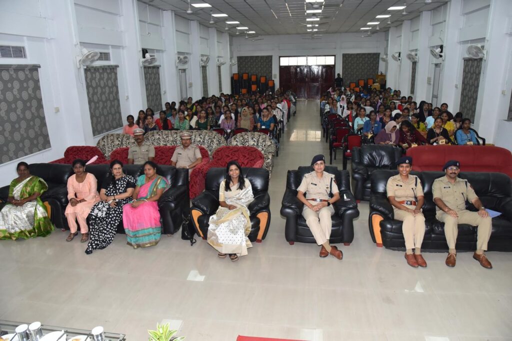 On the Occasion of Women Days 08-03-2024 at Tagore B.Ed College Hall. Image Credit : A&N Police Facebook page