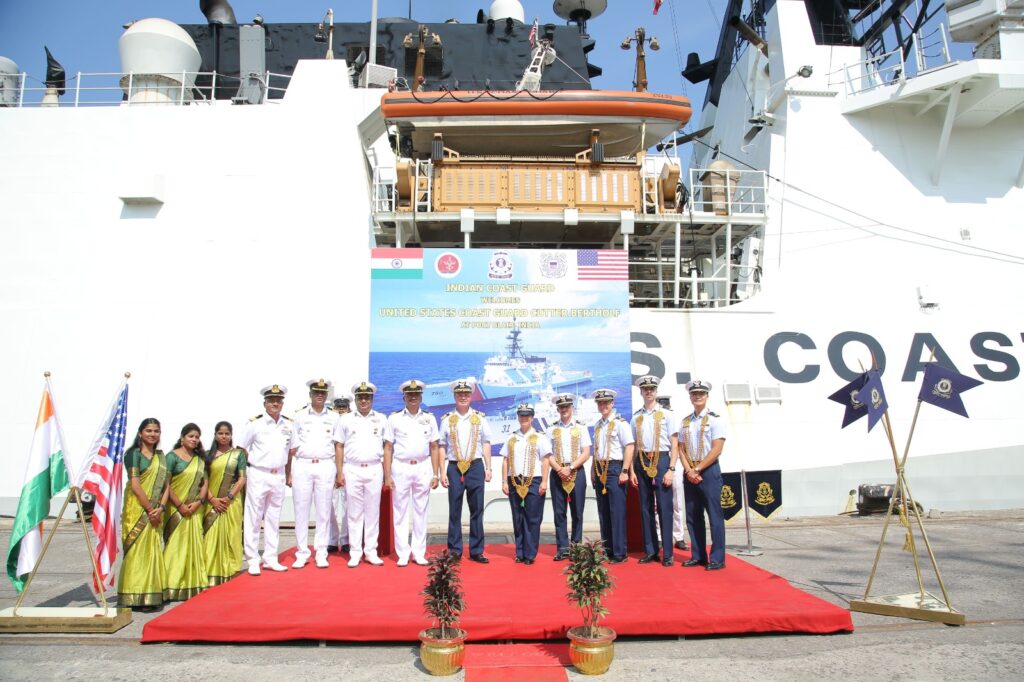 Staff's of INDIAN NAVY and US NAVY