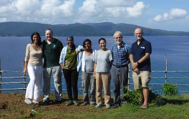 Team IMMA (left to right: Dr. Tundi Agardy, Mr. Jon Day, Ms. Swapnali Gole, Ms. Mahi Mankeshwar, Ms. Dipani Sutaria, Mr. Erich Hoyt and Dr. Giuseppe Notarbartolo di Sciara)