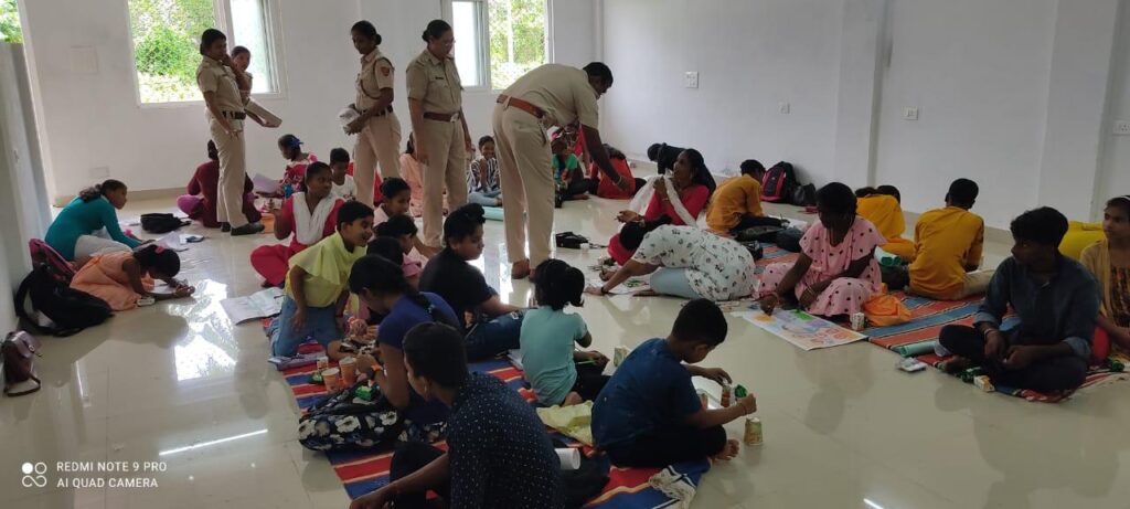 India's Last Police Station Campbell Bay Organized Painting Competition