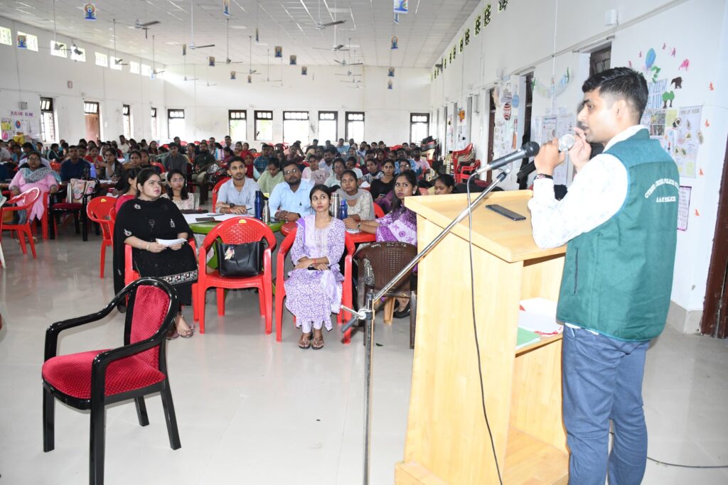 Cyber Crime Police Station and Anti Narcotics Police Station conducted an informative session for newly appointed Graduate Teachers