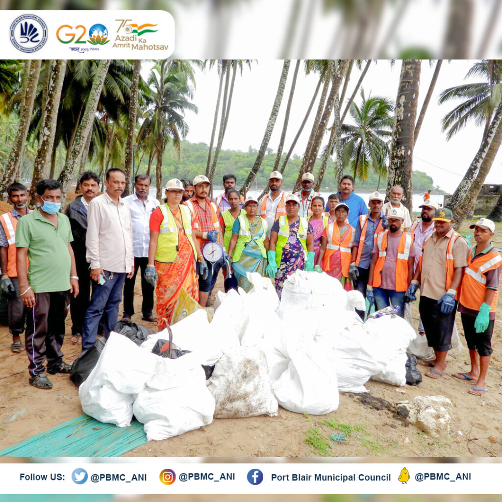 Frontline Worker of PBMC, Sanitary Section Workers of Port Blair Municipal Council