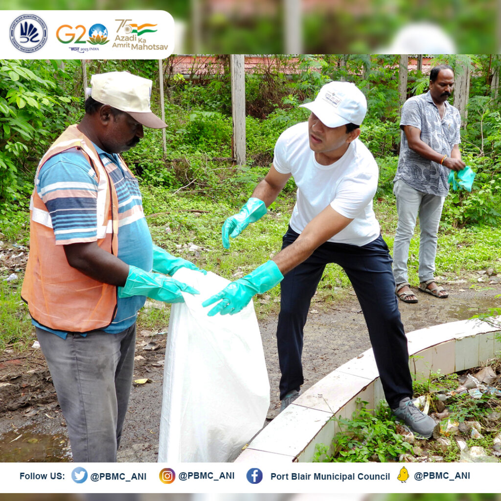 Frontline Worker of PBMC, Sanitary Section Workers of Port Blair Municipal Council