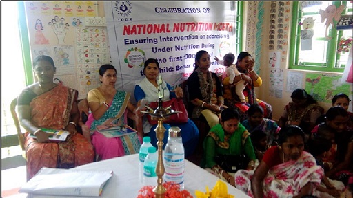 ANM and Anganwadi worker work together