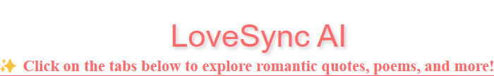 LoveSync AI