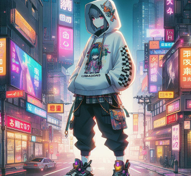 Anime Streetwear: Aesthetic Wallpapers