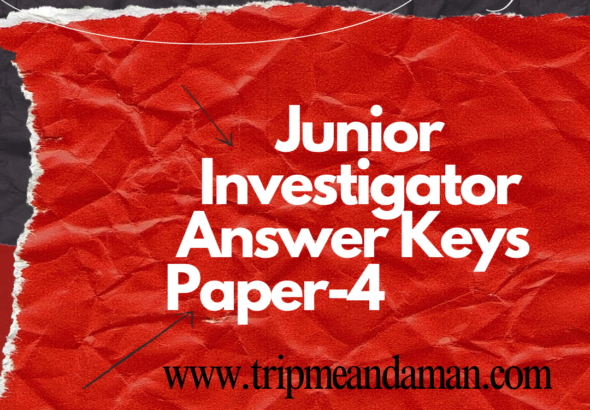 Free Answer Keys Junior Investigator Paper 4